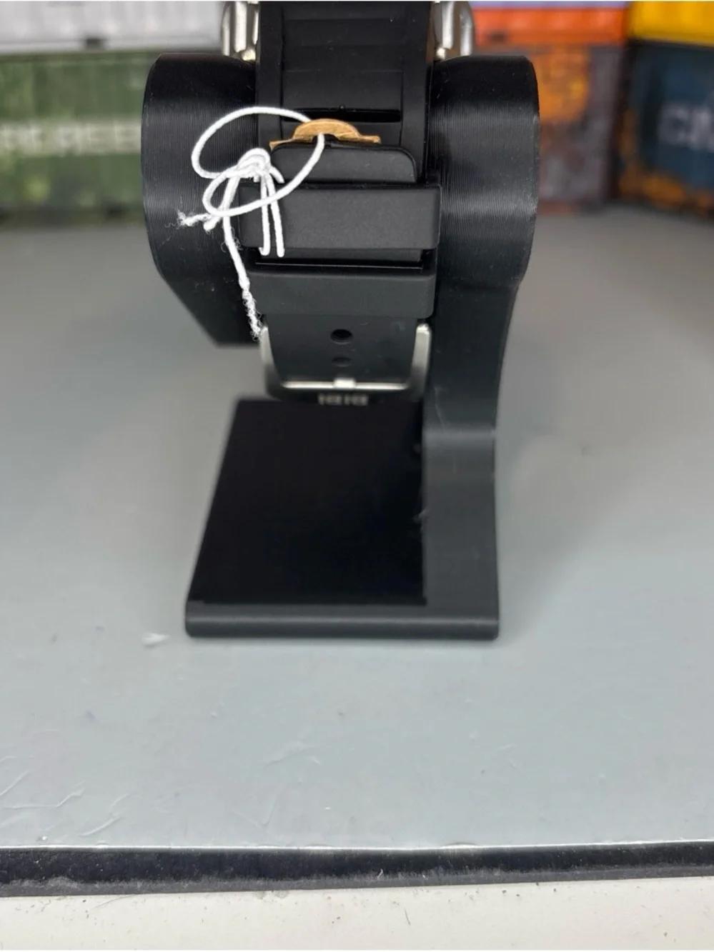 BiBi Automatic Men's Black and Yellow Skeleton Dial Sport Watch